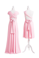 Blush Pink Multiway Convertible Infinity Dress - 72Styles