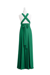 Emerald Green Multiway Convertible Infinity Dress - 72Styles