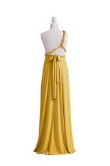 Mustard Yellow Multiway Convertible Infinity Dress - 72Styles
