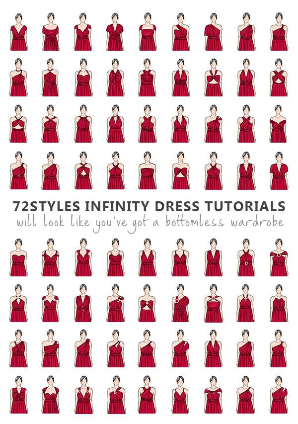 72Styles Infinity Dress Tutorials - 72Styles
