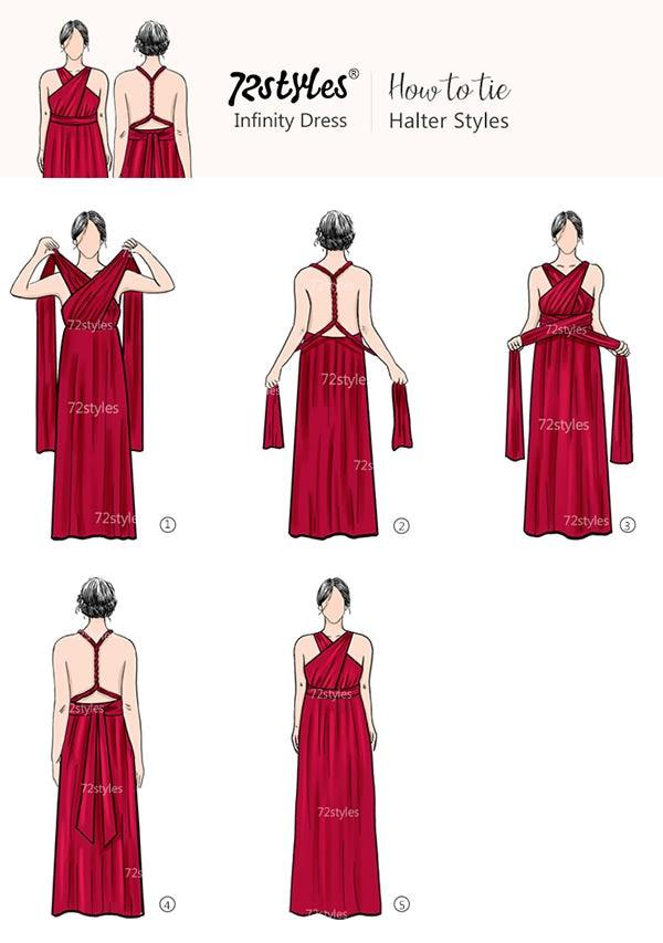 72Styles Infinity Dress Tutorials - 72Styles