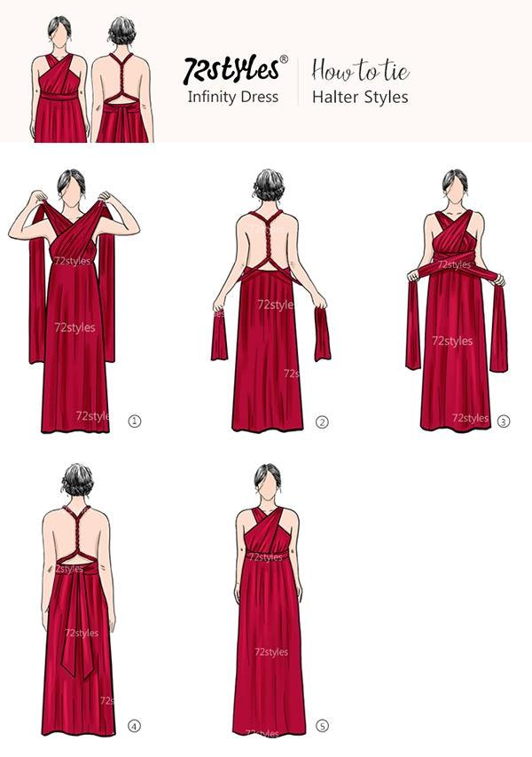 Infinity Style +100 Ways to Wear a Convertible Infinity Dress – InfinityDress.ca