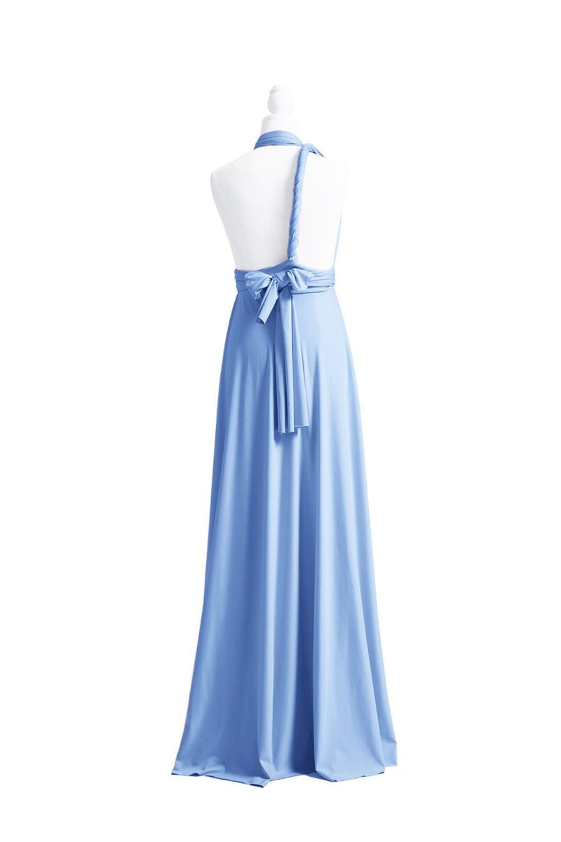 Dusty Blue Multiway Convertible Infinity Dress - 72Styles