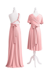 Dusty Rose Multiway Convertible Infinity Dress - 72Styles