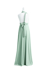 Sage Green Multiway Convertible Infinity Dress - 72Styles